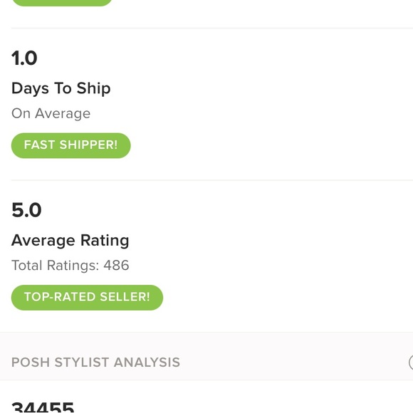 5⭐️ seller! I take care into every shipment! Ships same day! 📦 ✨ - Picture 1 of 1